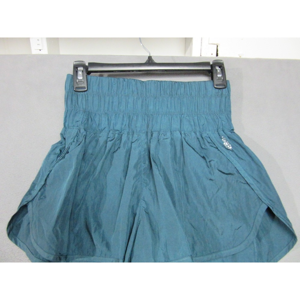 Free People Shorts Womens Small Blue The Way Home High Waist FP Movement